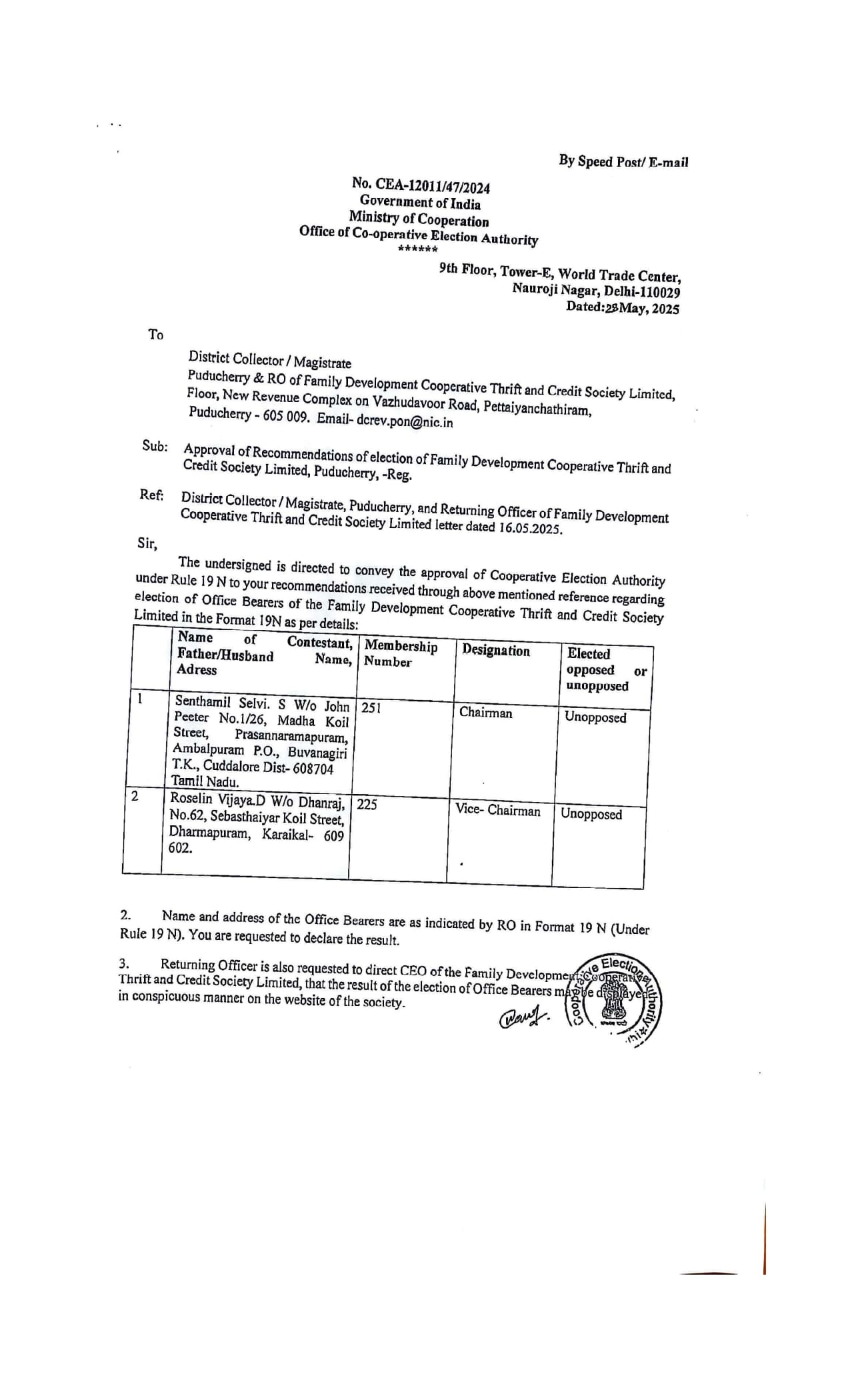 Election of Office bearers_page-0002